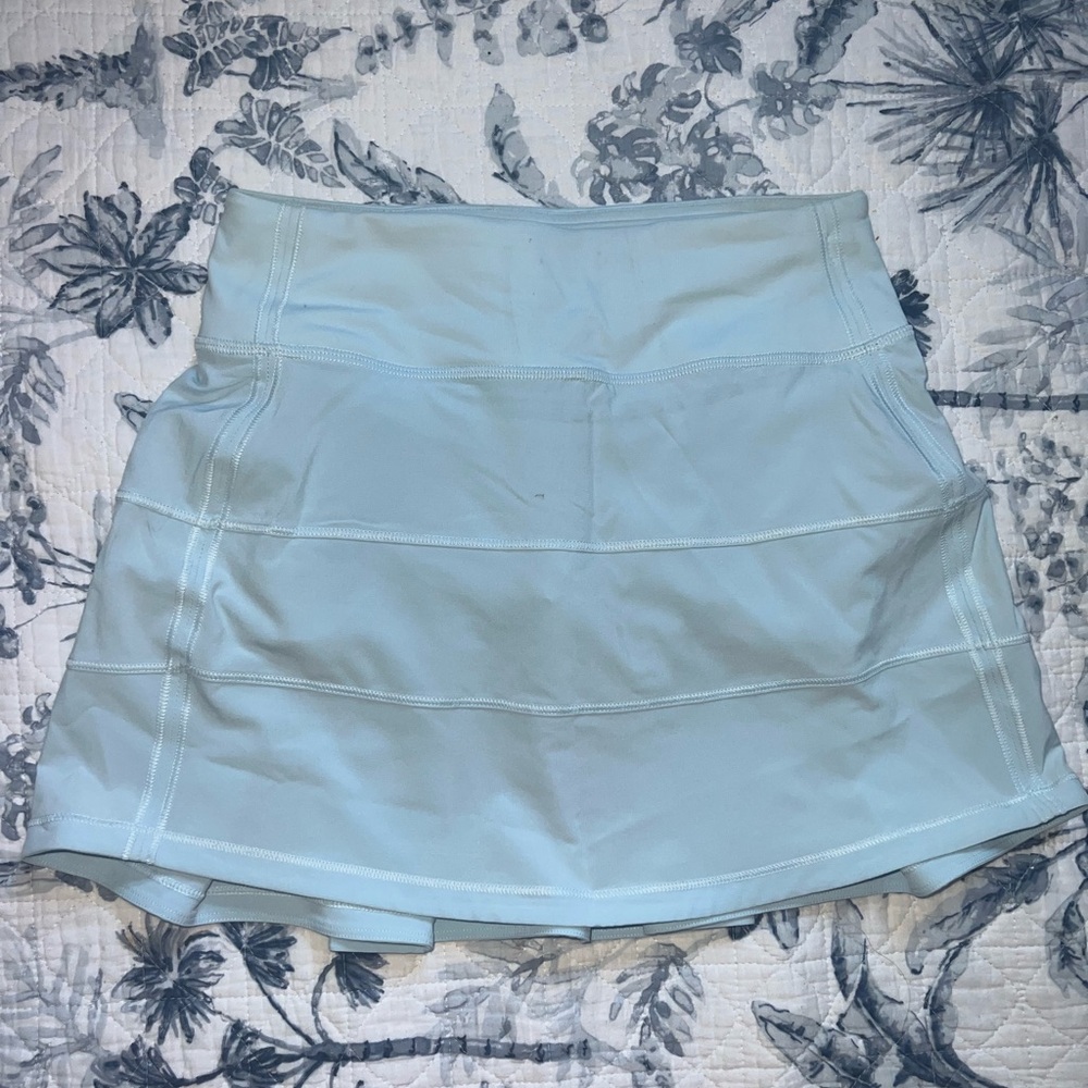 Lululemon light blue skirt